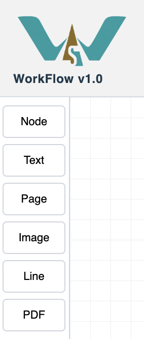 WorkFlow left toolbar